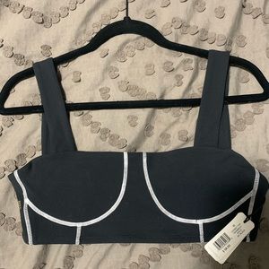 NWT WEWOREWHAT CORSET BRA SZ M